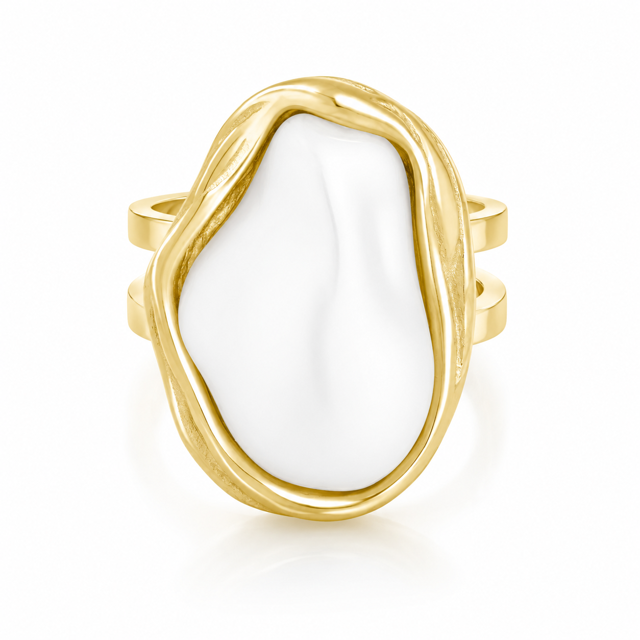 Laurel Pearl Ring