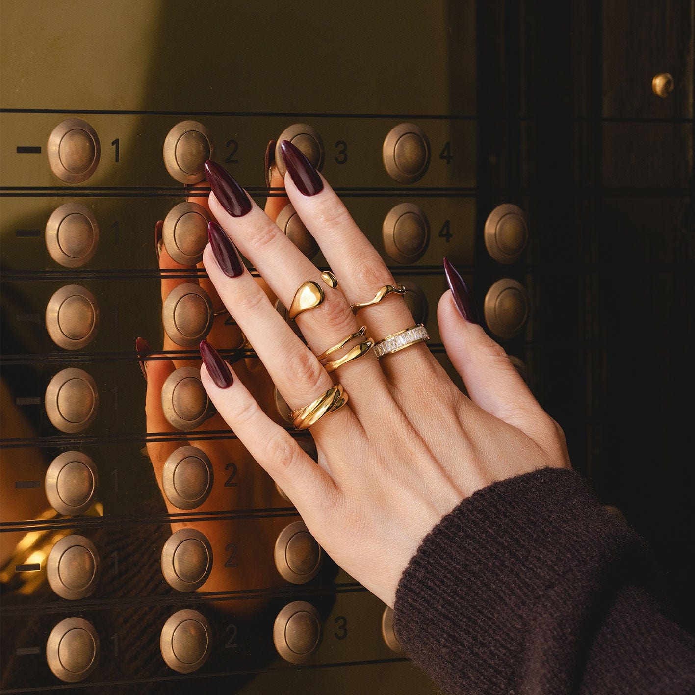 Bohomoon Stainless Steel Alexa Ring