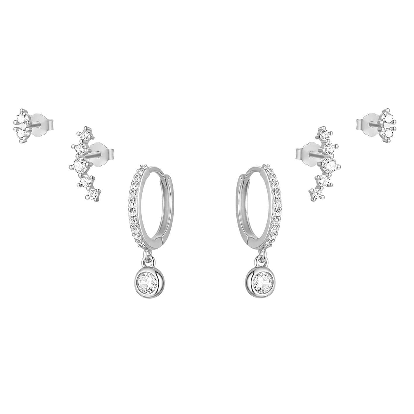 Bohomoon Stainless Steel Allie Earring Set