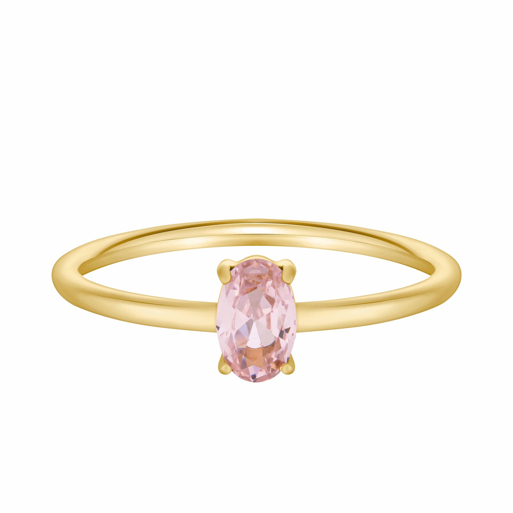 Bohomoon Stainless Steel Always Birthstone Ring