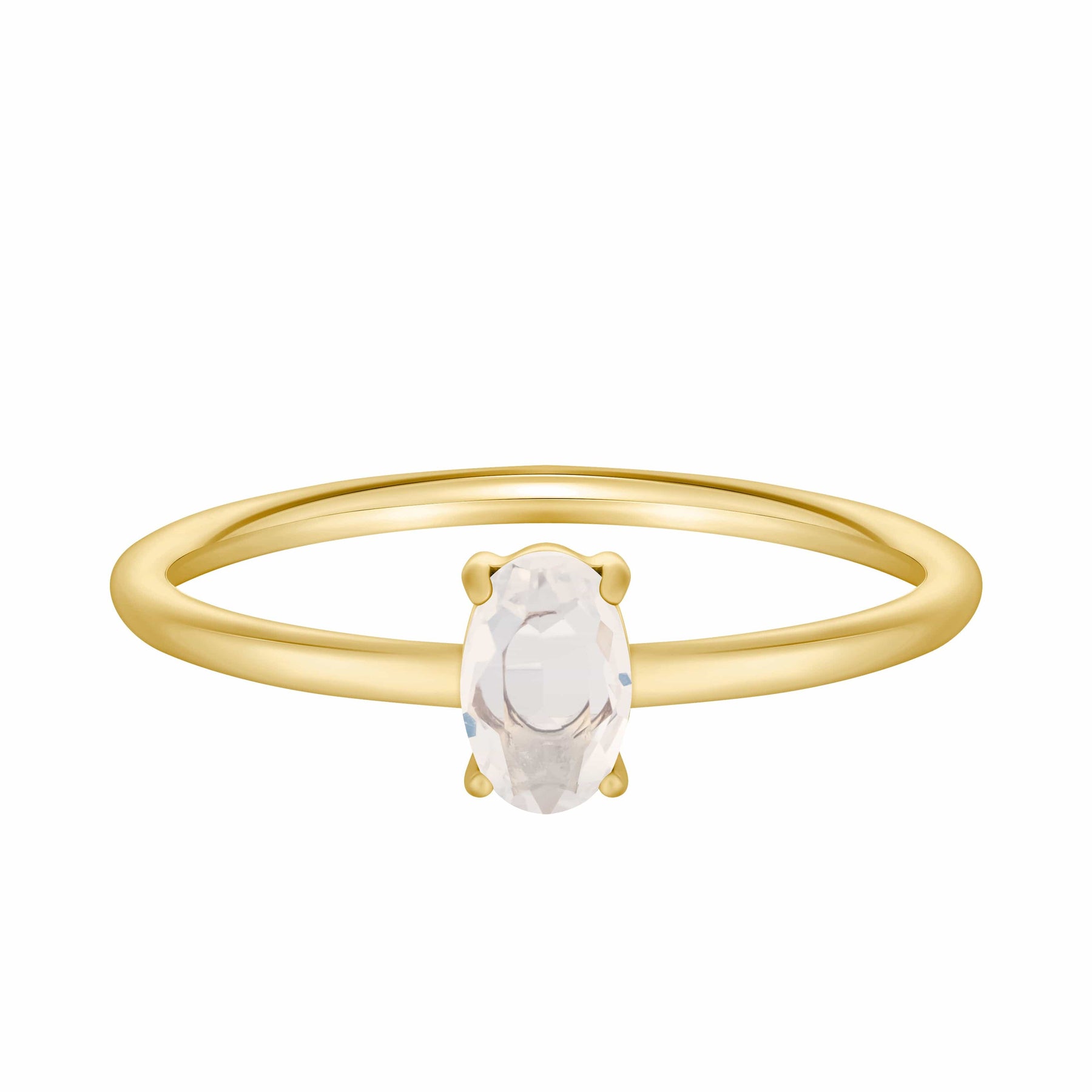 Bohomoon Stainless Steel Always Birthstone Ring