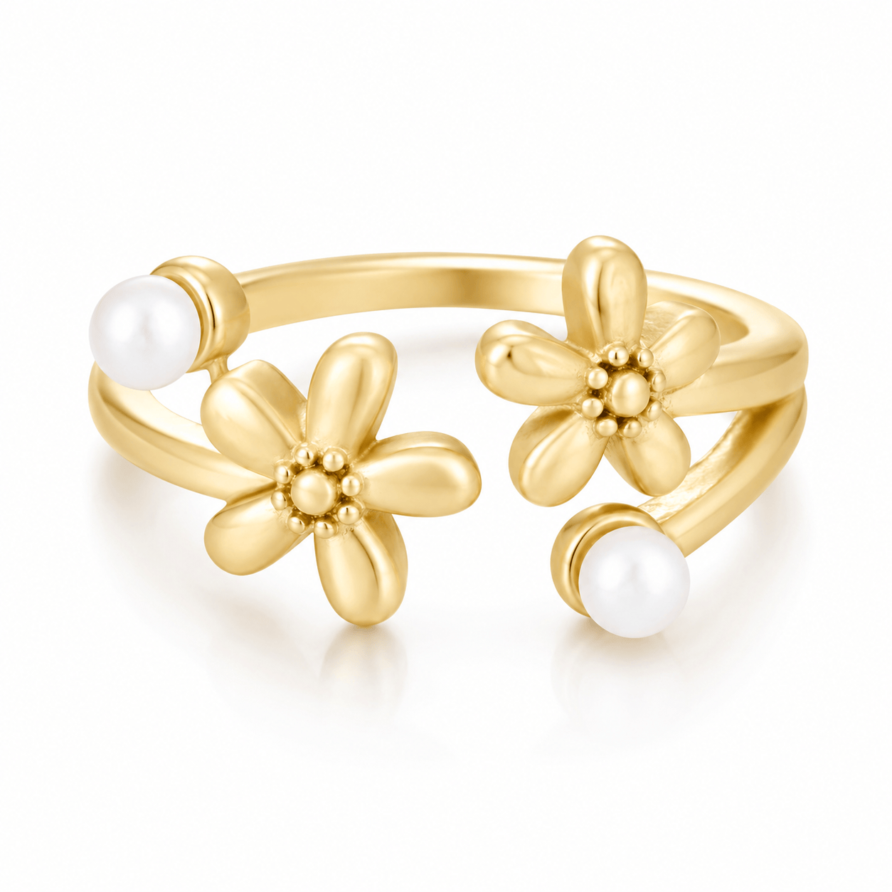 Bohomoon Stainless Steel Andie Pearl Ring
