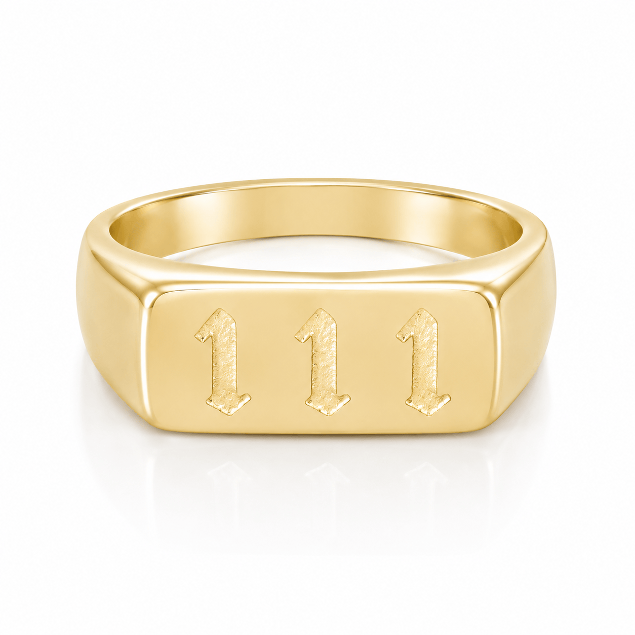 Bohomoon Stainless Steel Angel Numbers Ring
