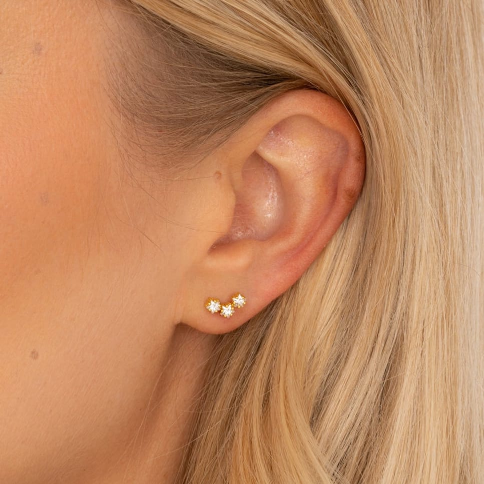Bohomoon Stainless Steel Astrid Stud Earrings