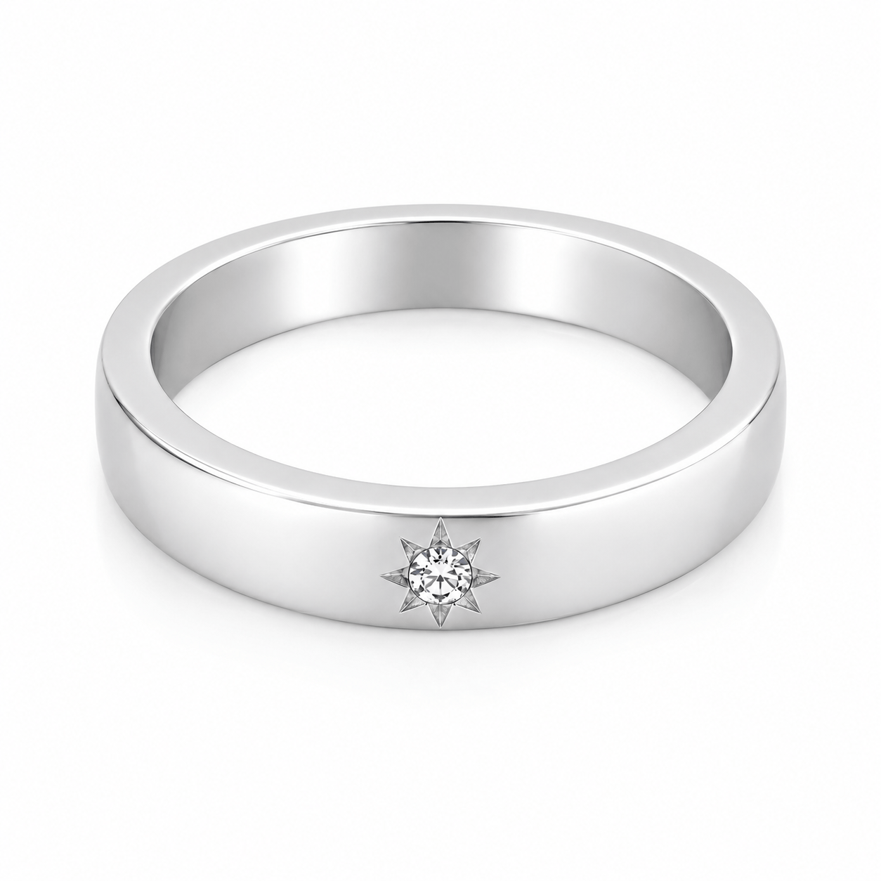 Bohomoon Stainless Steel Astro Ring