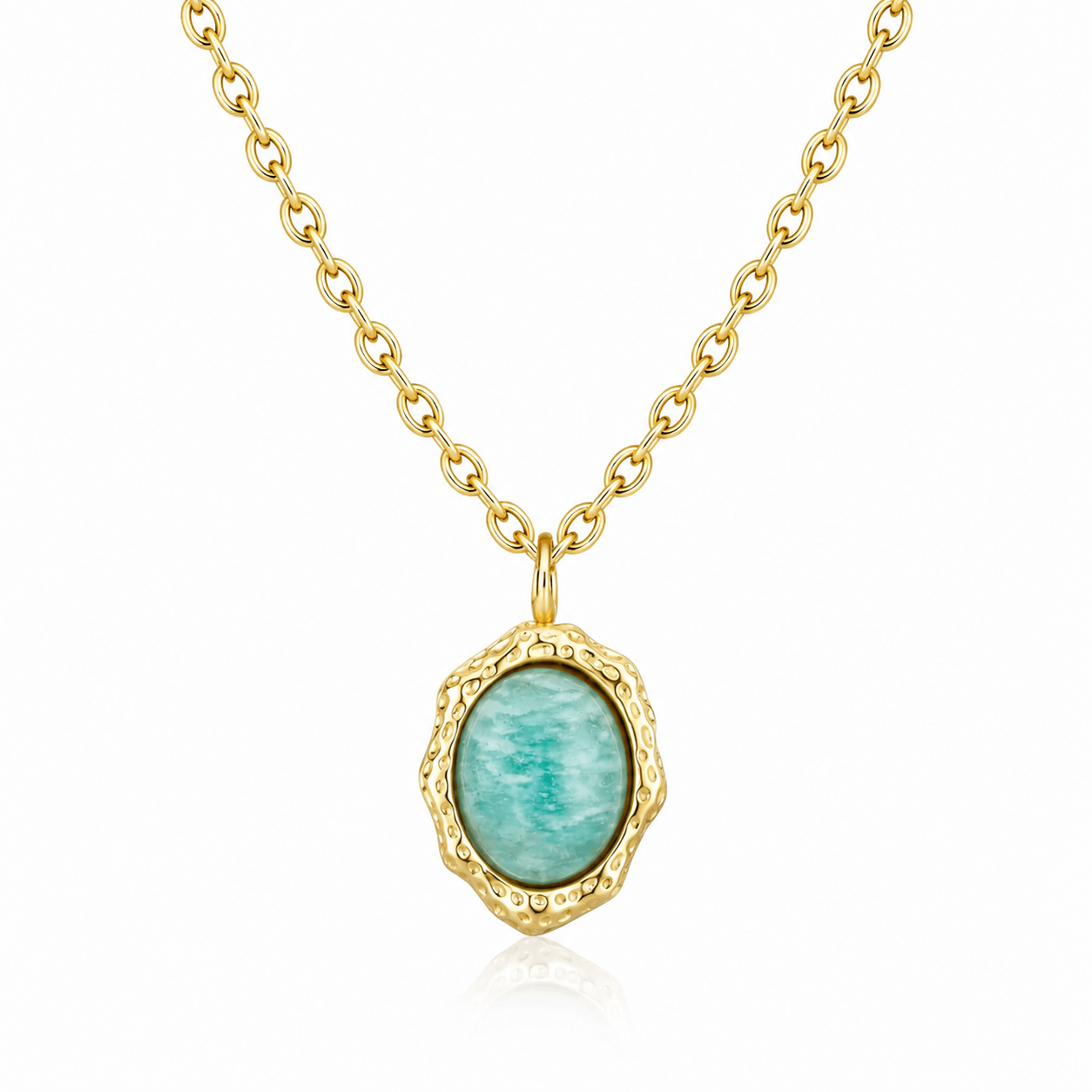 Bohomoon Stainless Steel Aura Necklace