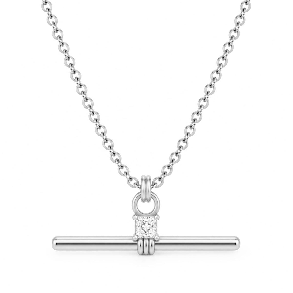 Bohomoon Stainless Steel Avery Tbar Necklace