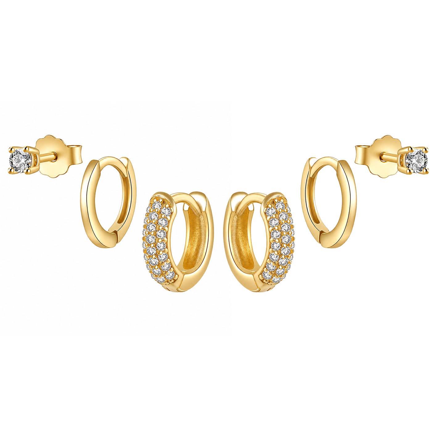 Bohomoon Stainless Steel Becca Earring Set