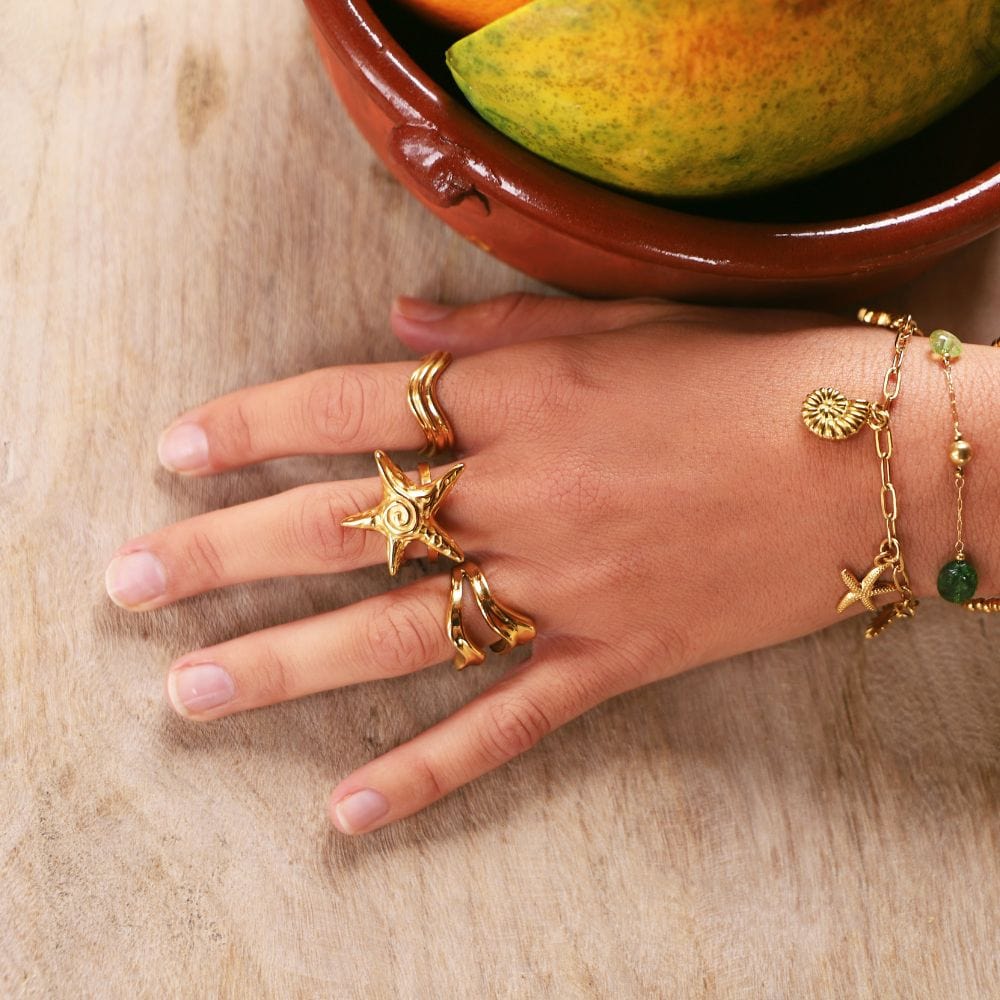 Bohomoon Stainless Steel Billie Ring