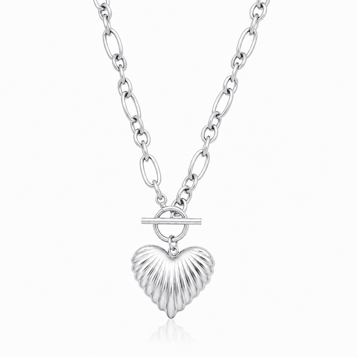 Bohomoon Stainless Steel Blush TBar Necklace