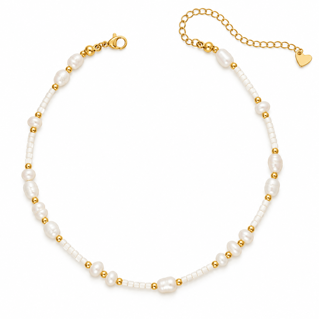 Bohomoon Stainless Steel Bonnie Pearl Choker