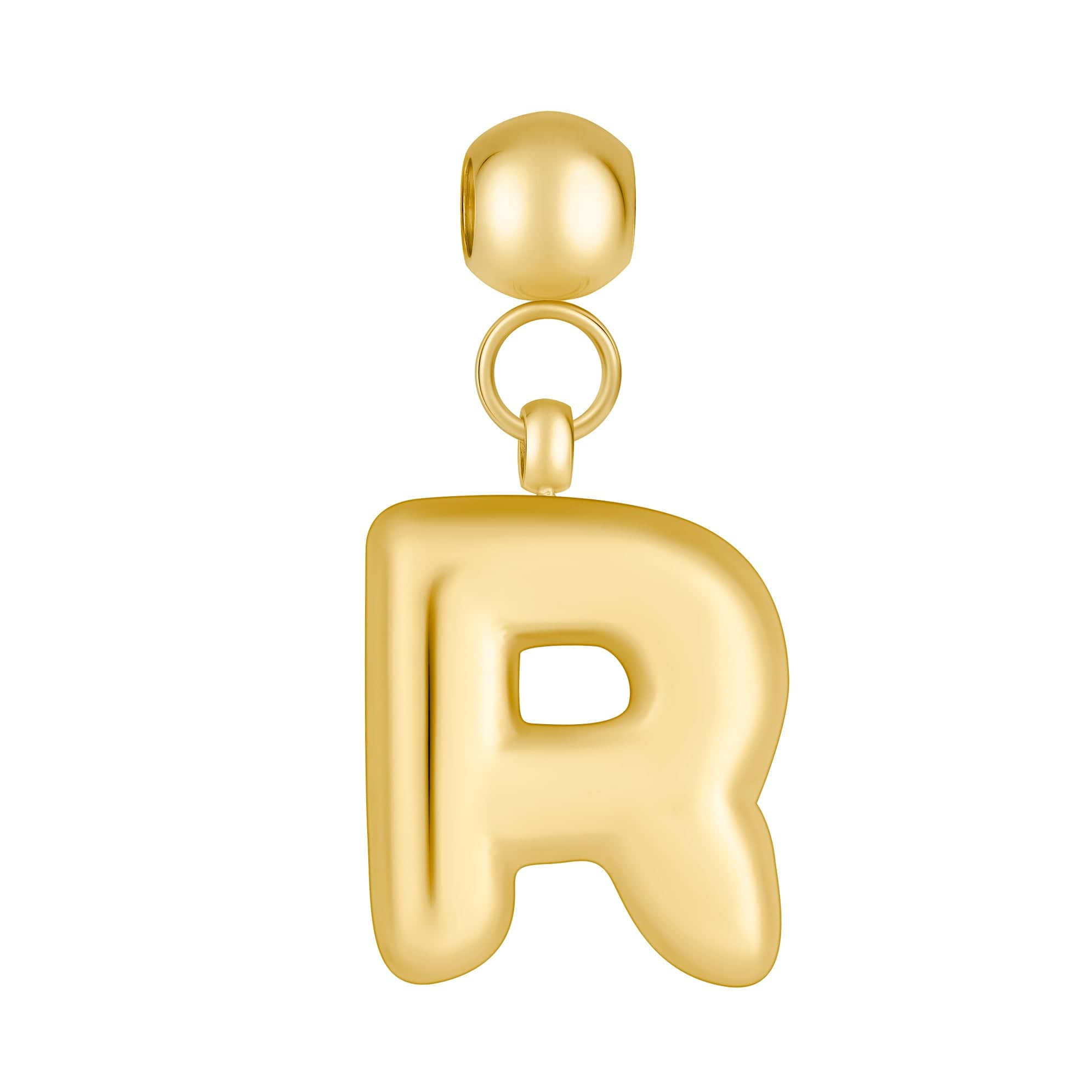 Bohomoon Stainless Steel Bubble R Charm