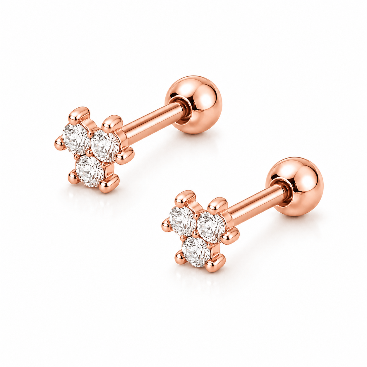 Bohomoon Stainless Steel Callie Stud Earrings