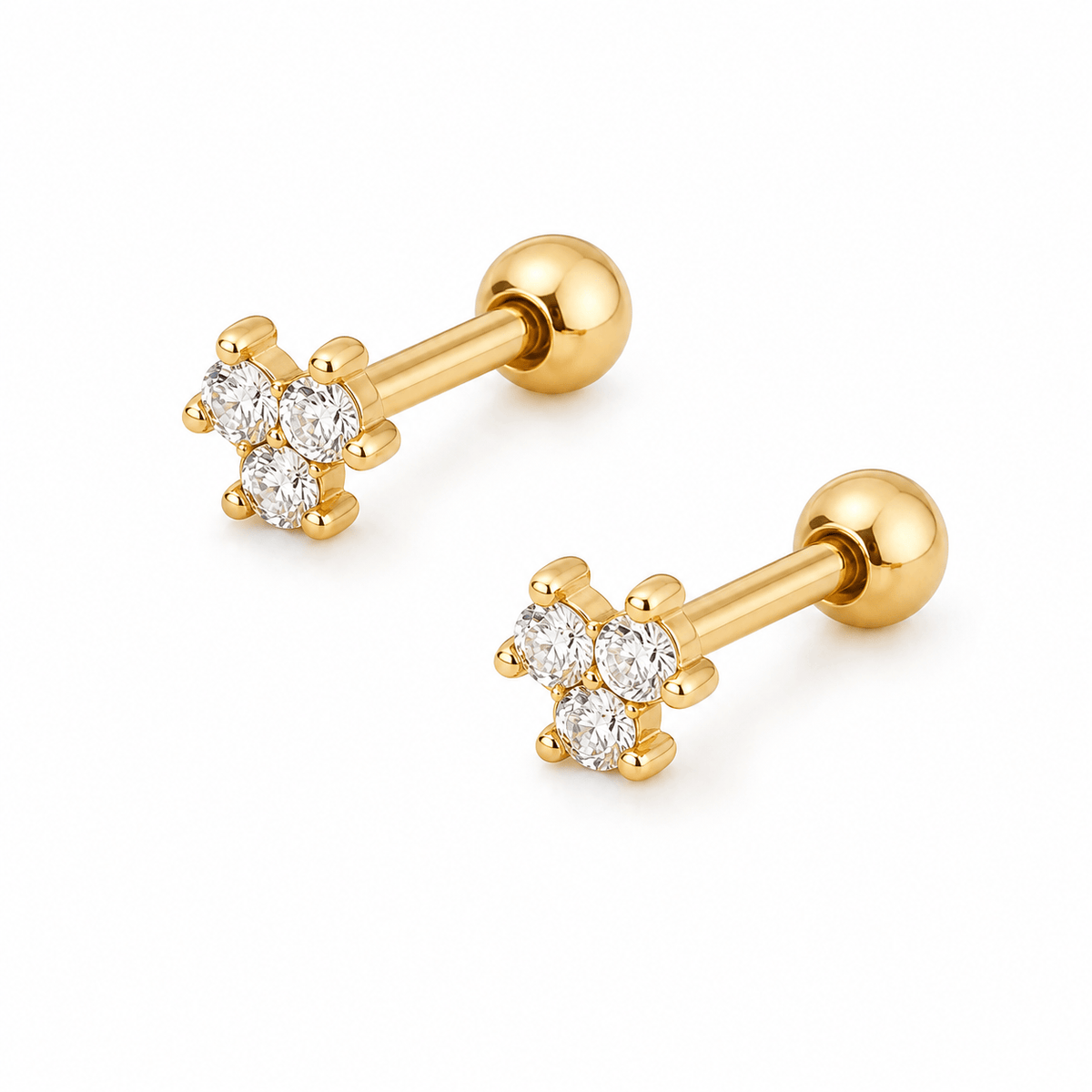 Bohomoon Stainless Steel Callie Stud Earrings