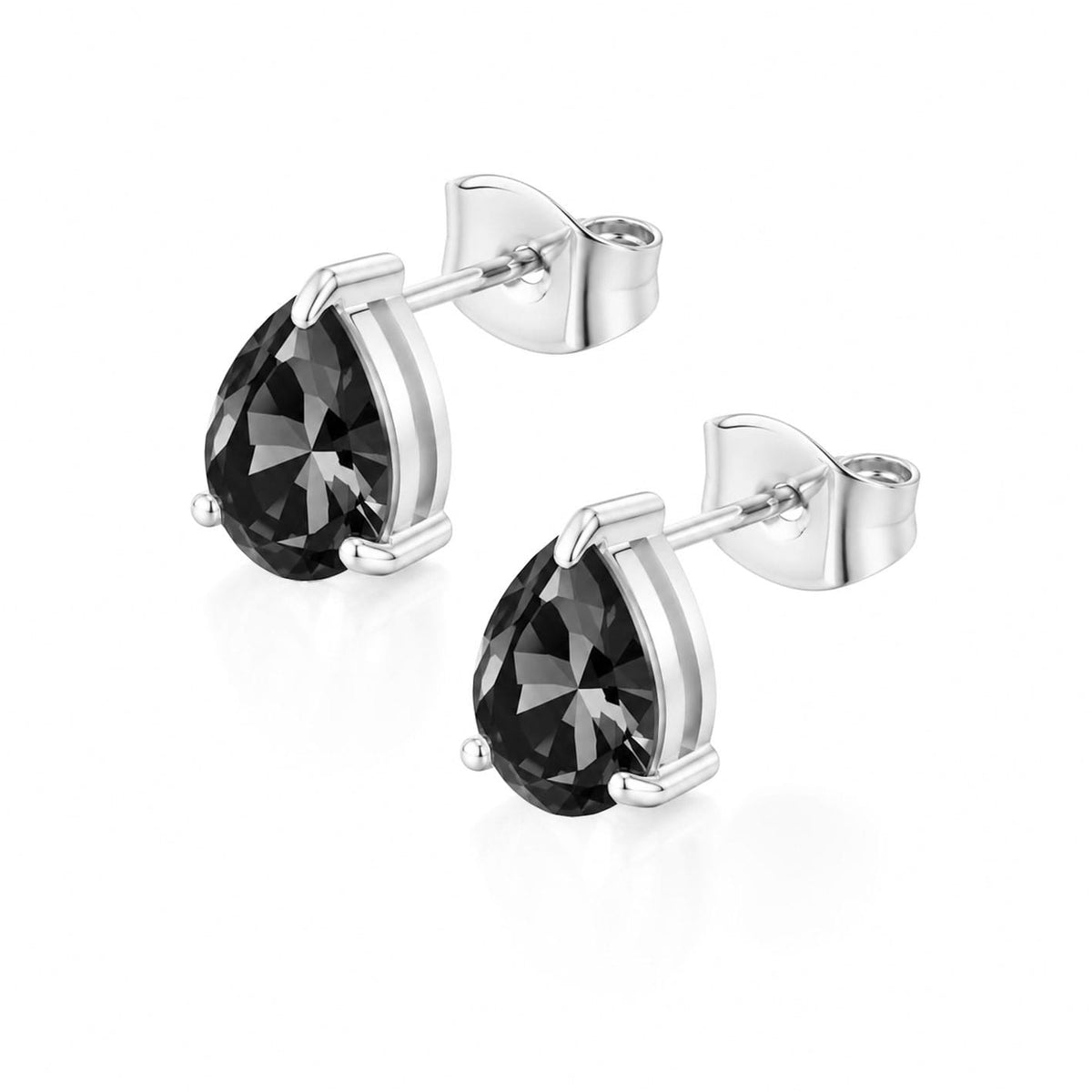 Bohomoon Stainless Steel Carli Pear Stud Earrings