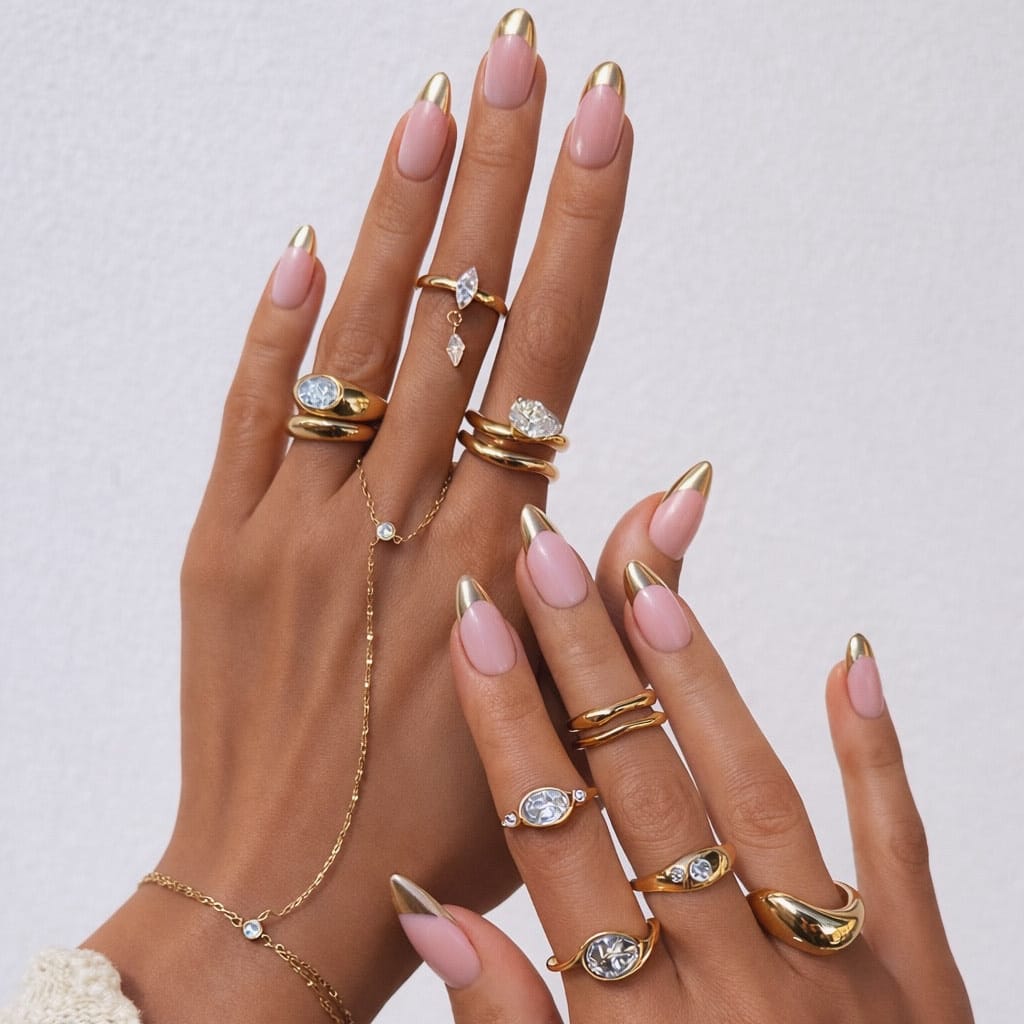Bohomoon Stainless Steel Cherish Ring