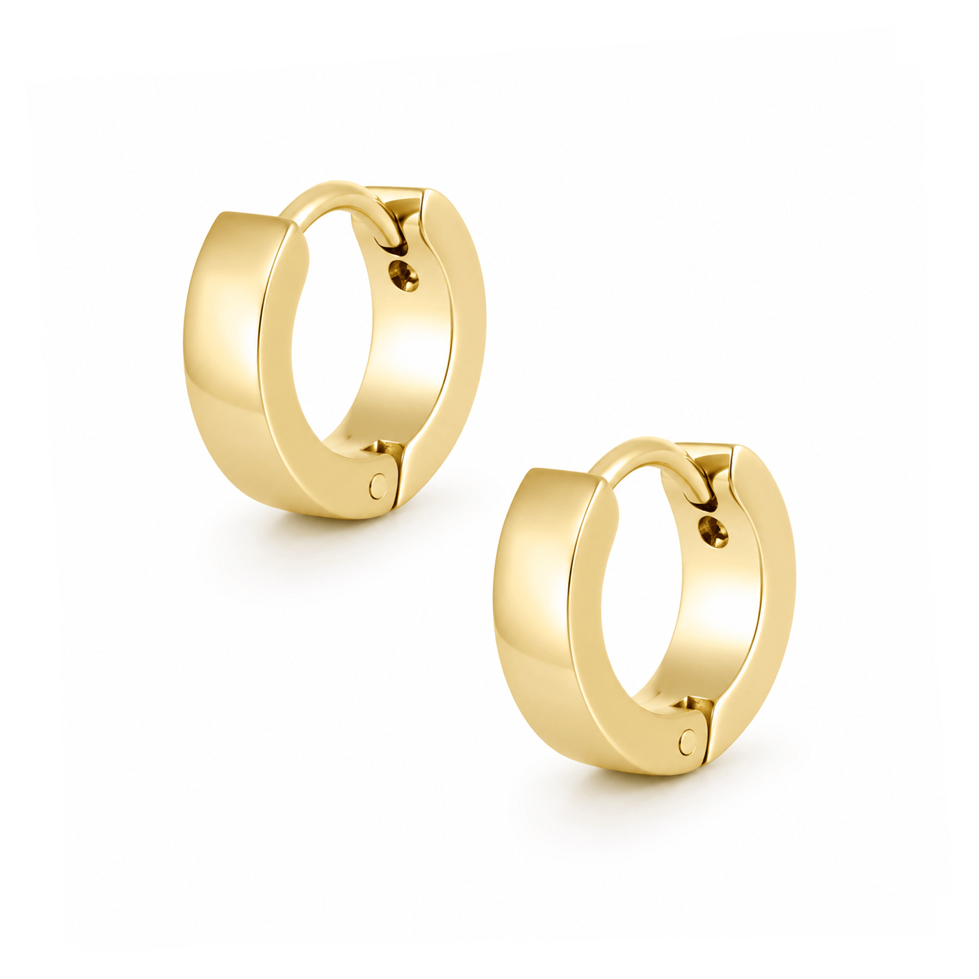 Bohomoon Stainless Steel Cute Huggie Hoop Earrings