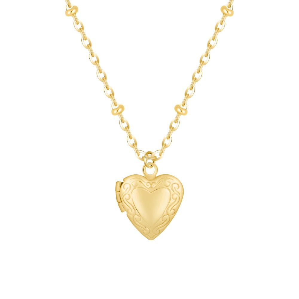 Bohomoon Stainless Steel Dannie Mini Heart Necklace