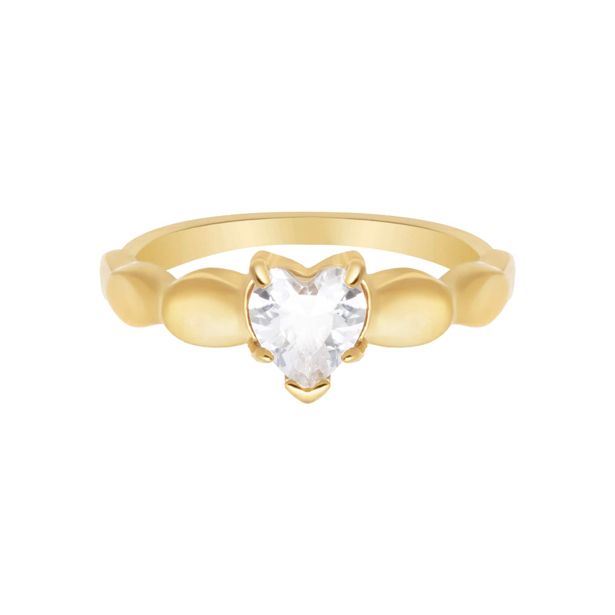BohoMoon Stainless Steel Divine Ring Gold / US 6 / UK L / EUR 51 (small)