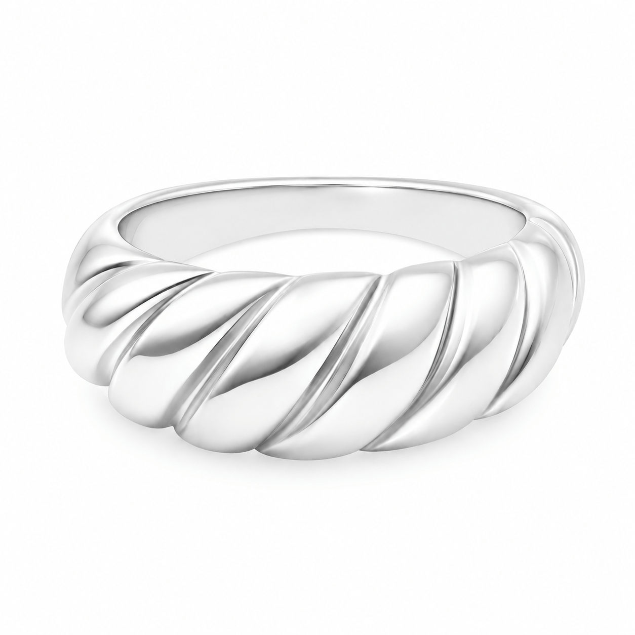 Bohomoon Stainless Steel Dome Ring