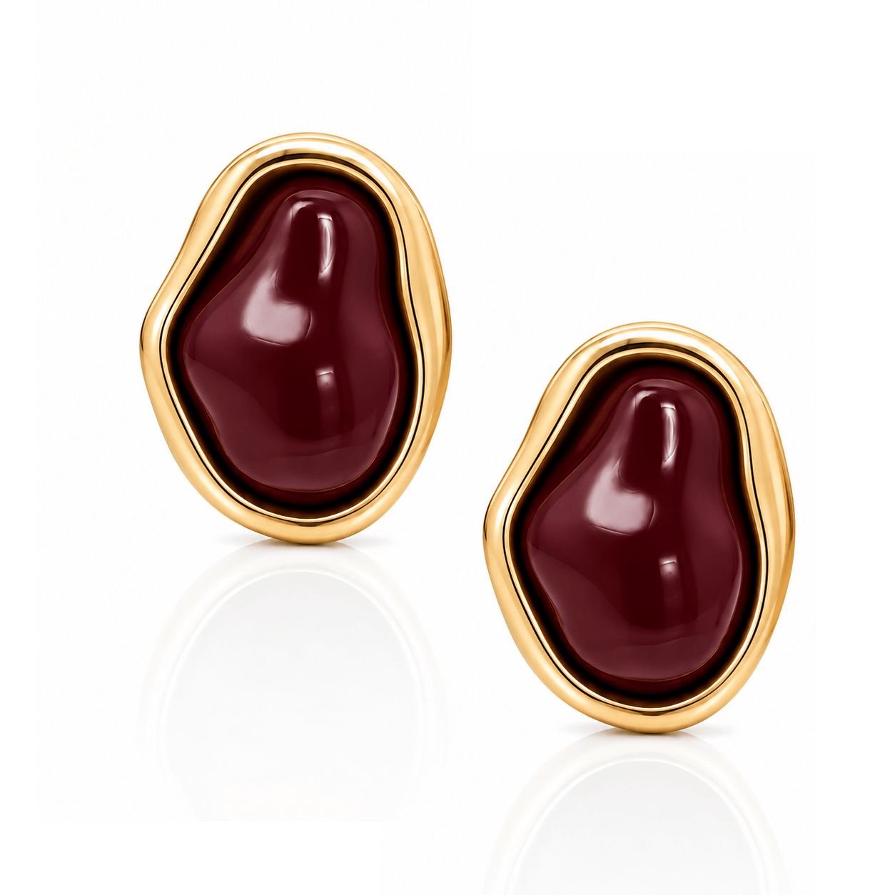 Bohomoon Stainless Steel Ember Stud Earrings