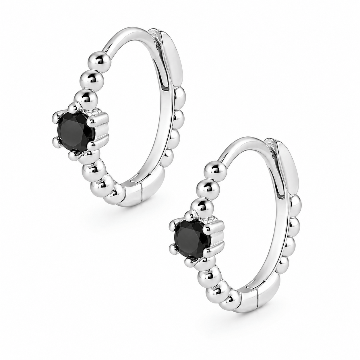 Bohomoon Stainless Steel Farrah Hoop Earrings