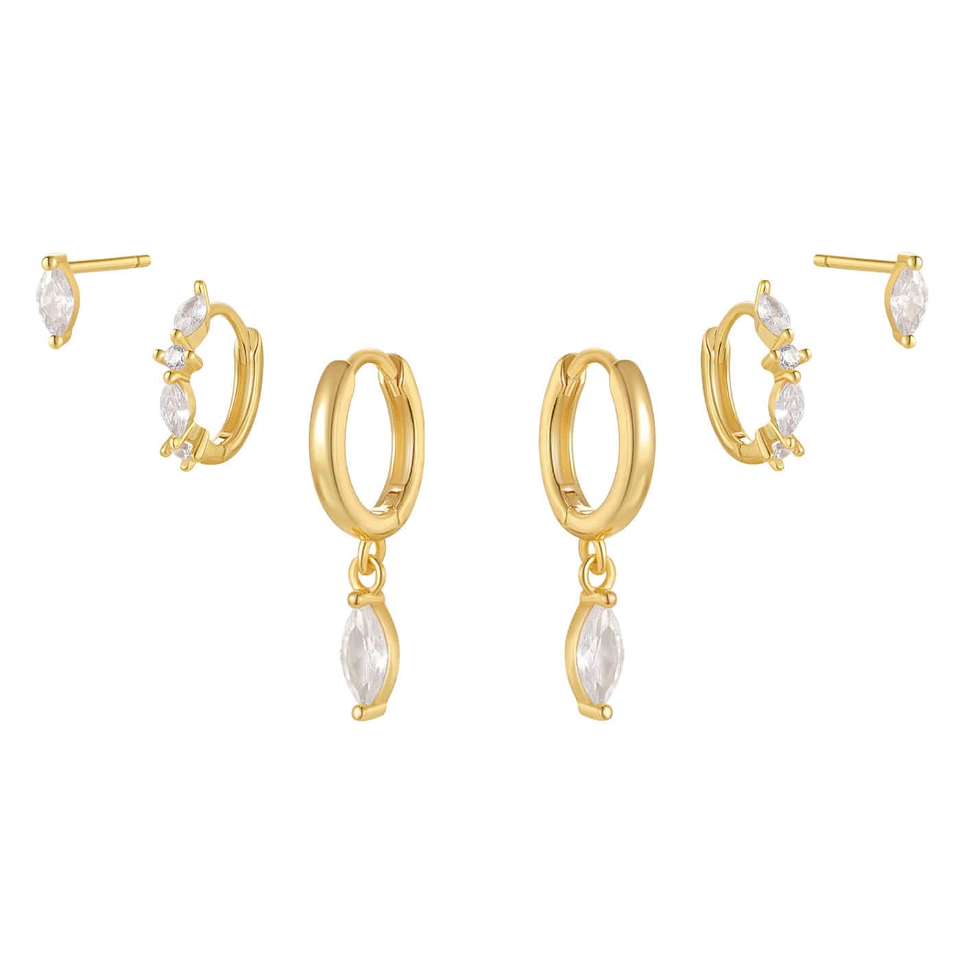 Bohomoon Stainless Steel Felicity Earring Set