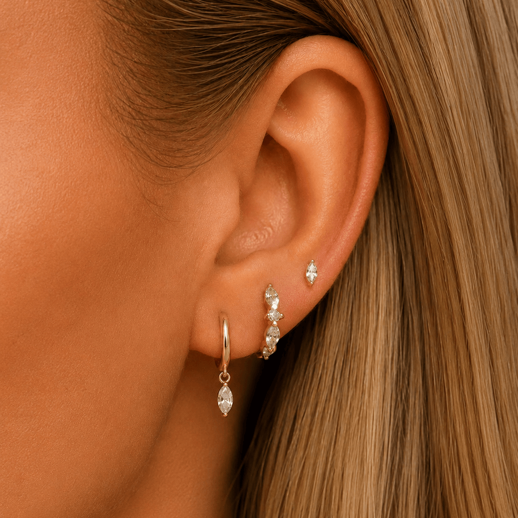 Bohomoon Stainless Steel Felicity Earring Set