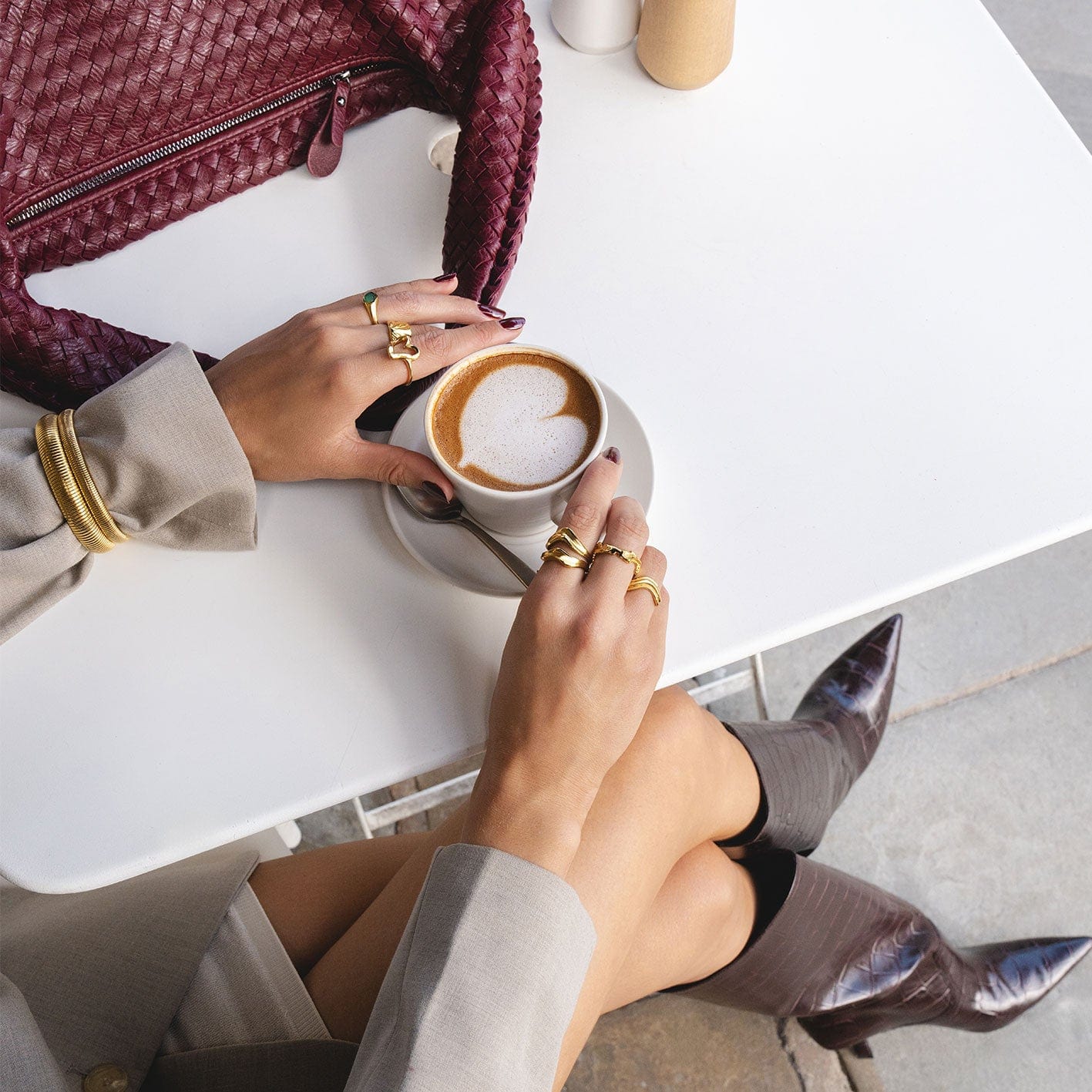 Bohomoon Stainless Steel Flex Bracelet