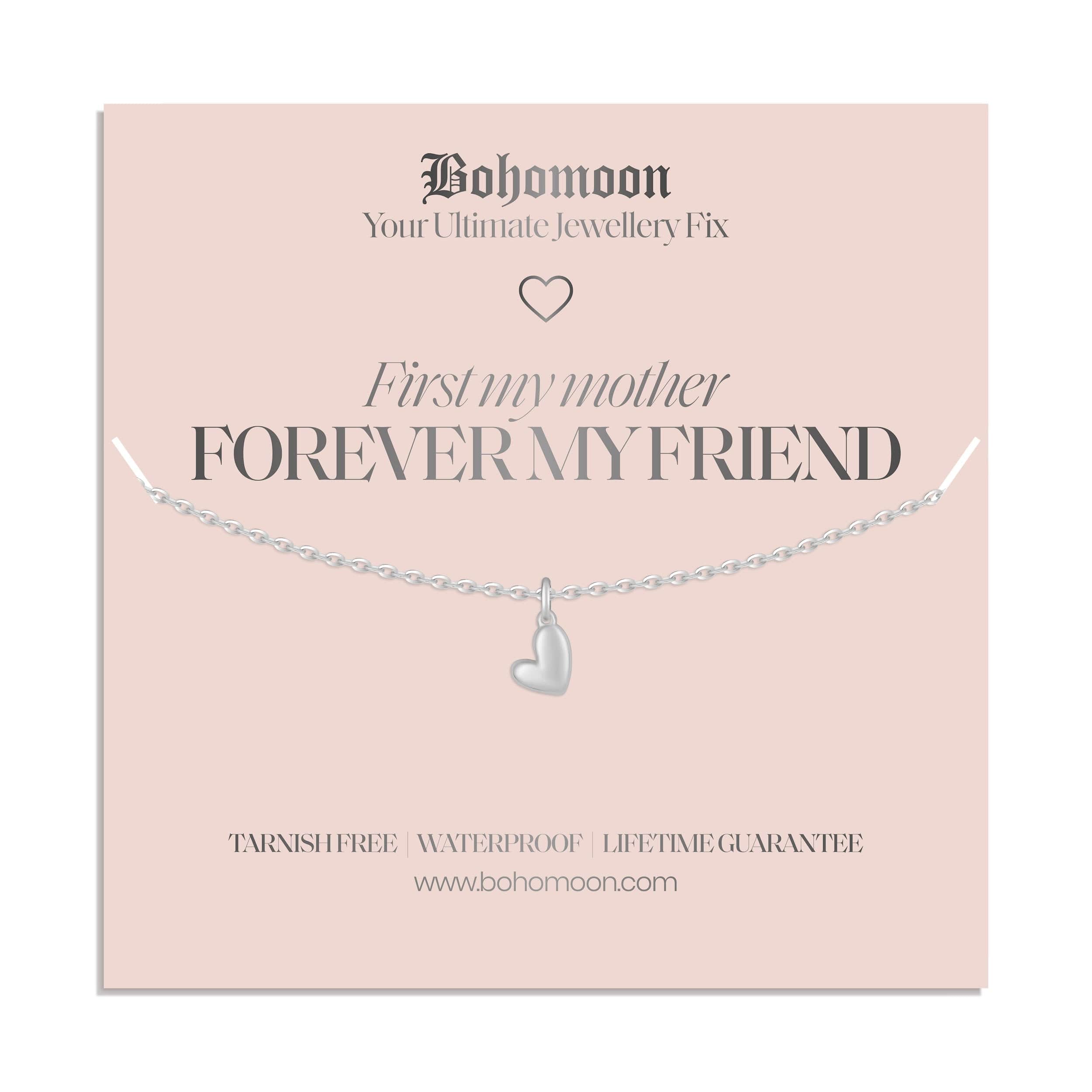 Bohomoon Stainless Steel Forever Mother Necklace