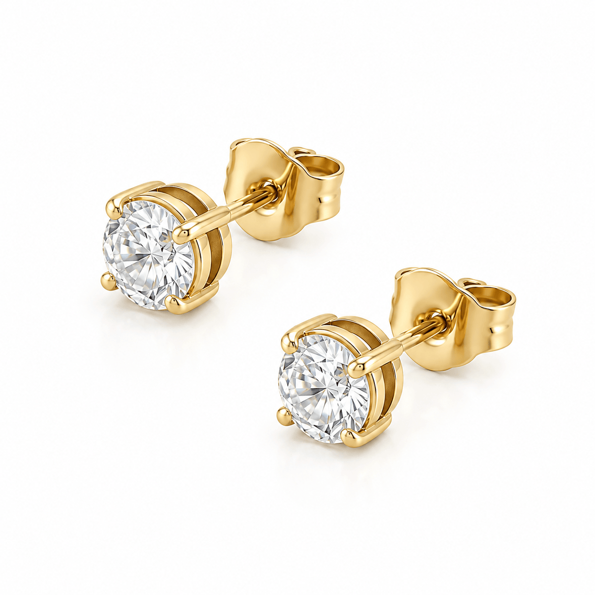 Bohomoon Stainless Steel Frankie Stud Earrings