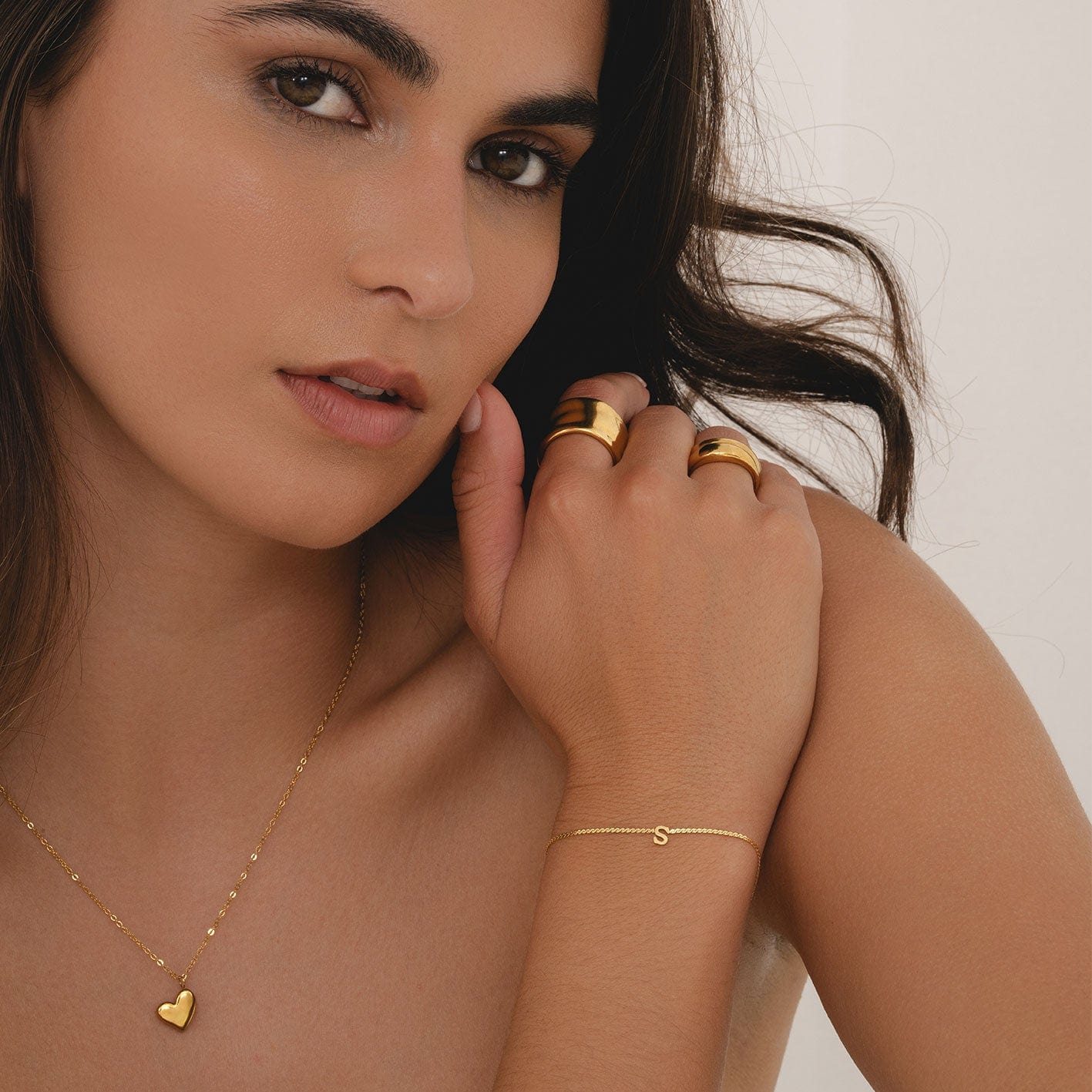 Bohomoon Stainless Steel From The Heart Necklace