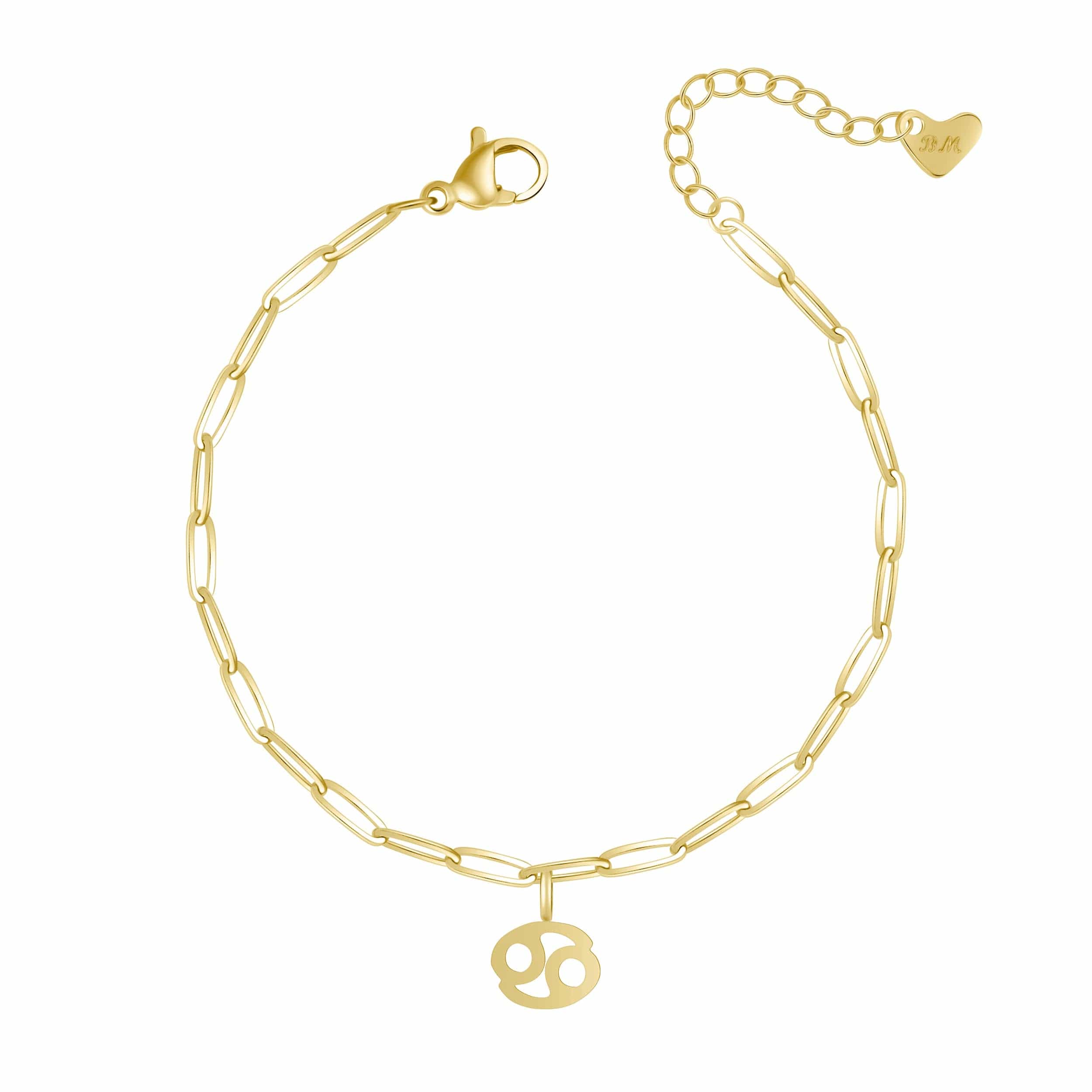 Bohomoon Stainless Steel Happy Birthday Zodiac Bracelet