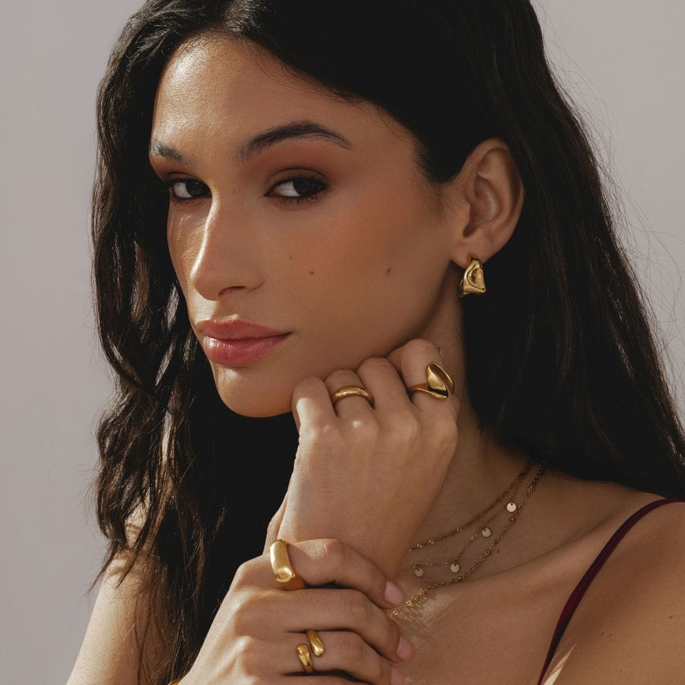 Bohomoon Stainless Steel Harley Ring