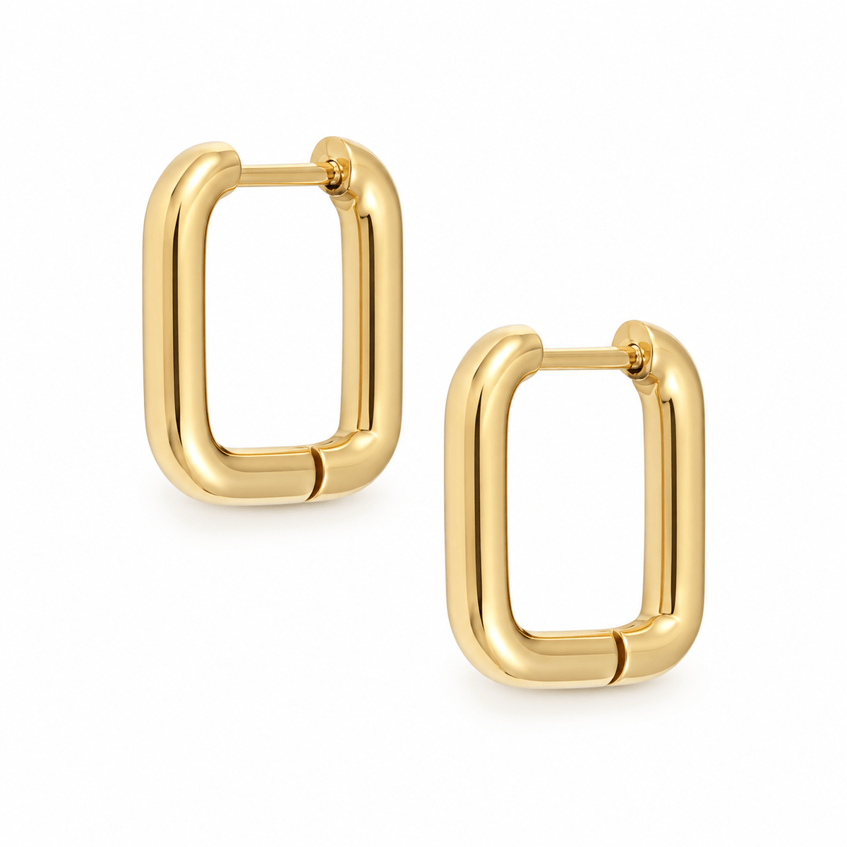 Bohomoon Stainless Steel Harper Hoop Earrings