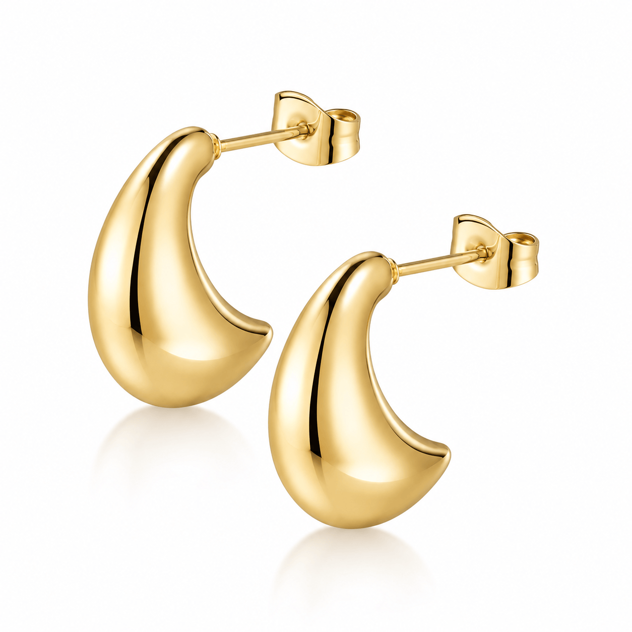 Bohomoon Stainless Steel Jemima Stud Earrings