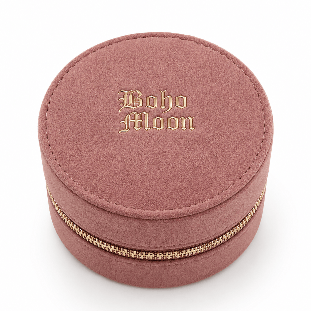 Bohomoon Stainless Steel Jordan & Leila Travel Jewellery Box