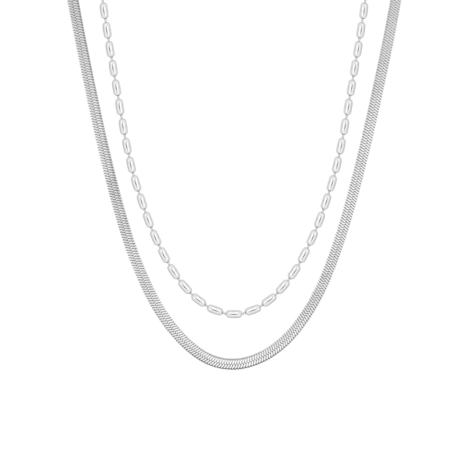 Bohomoon Stainless Steel Jovi Layered Necklace
