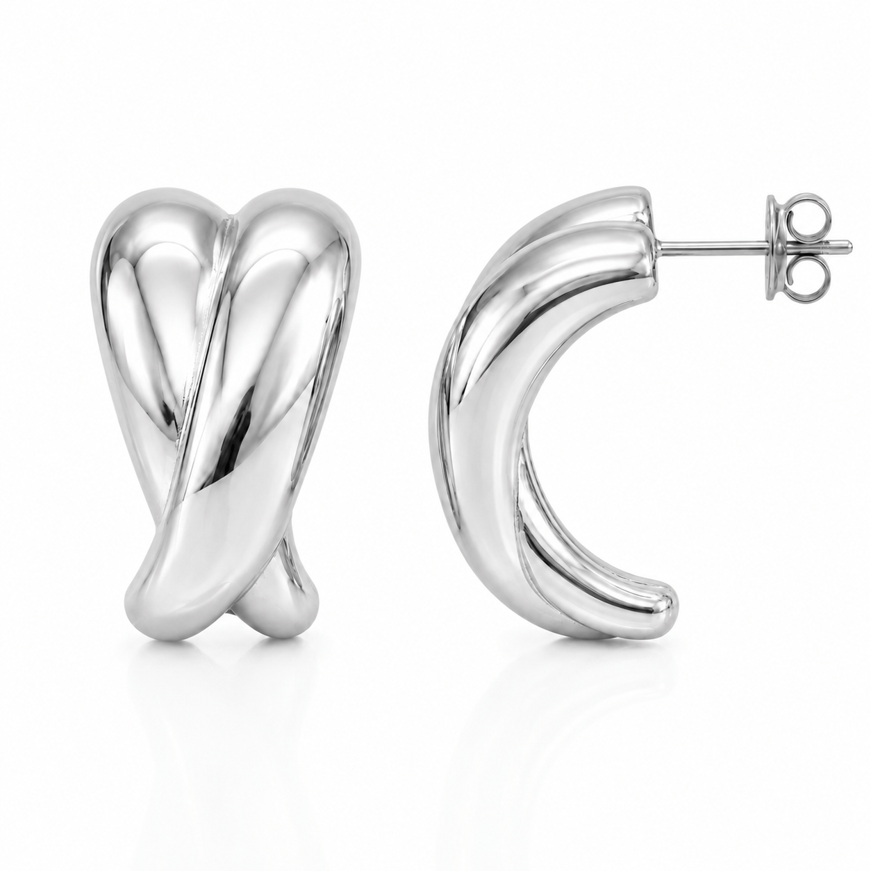 Bohomoon Stainless Steel Jules Stud Earrings