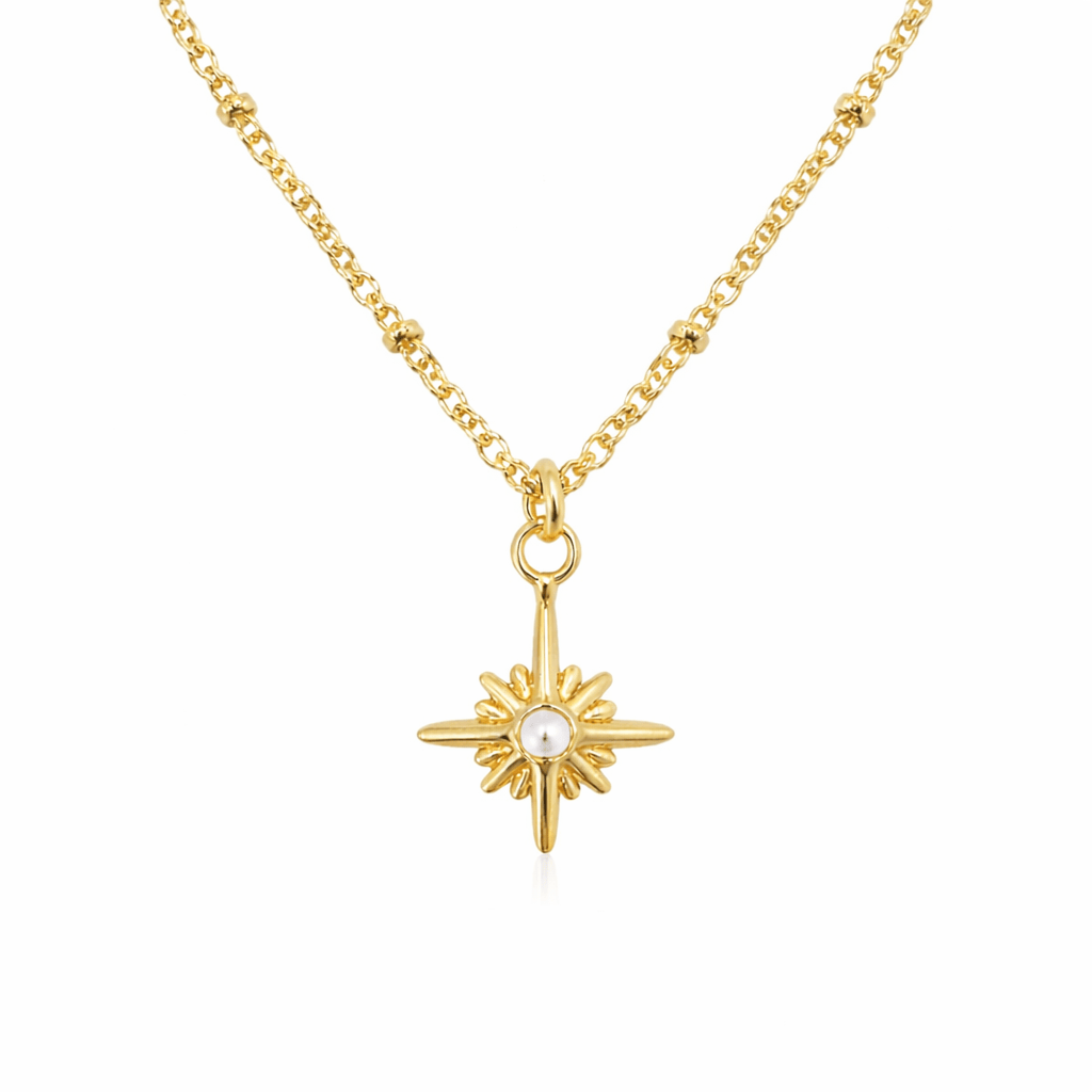 Bohomoon Stainless Steel Kellie Pearl Necklace