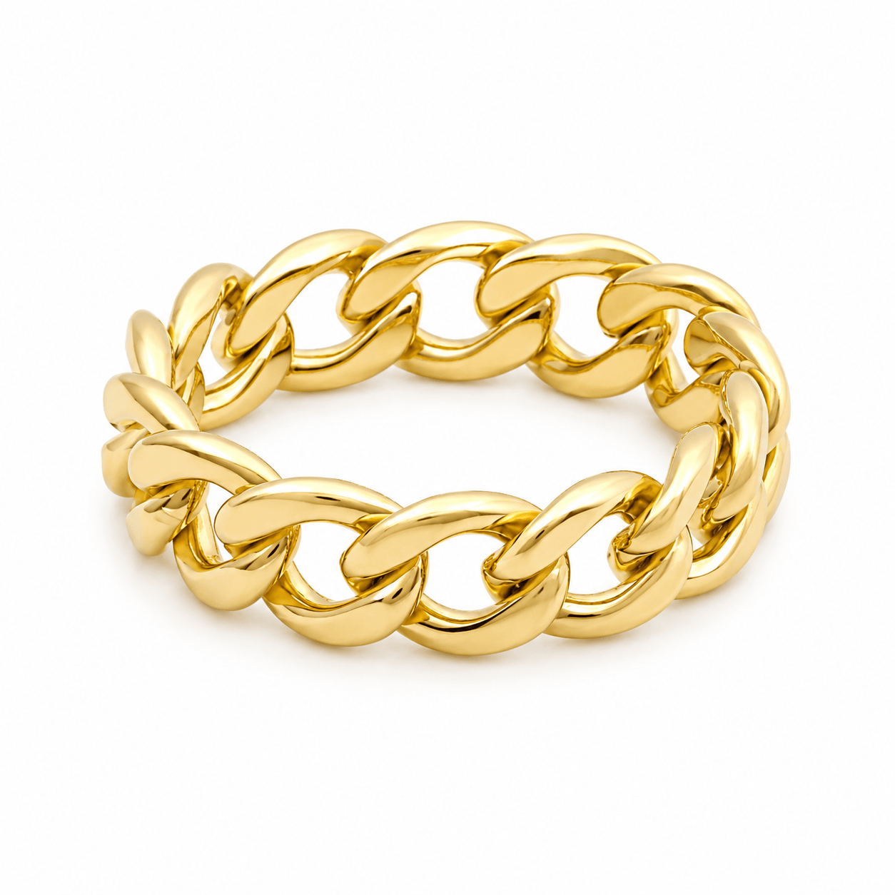 Bohomoon Stainless Steel Kenya Chain Ring