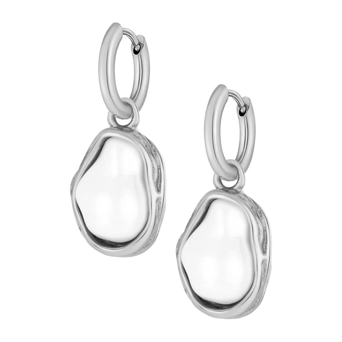 Bohomoon Stainless Steel Larissa Hoop Earrings