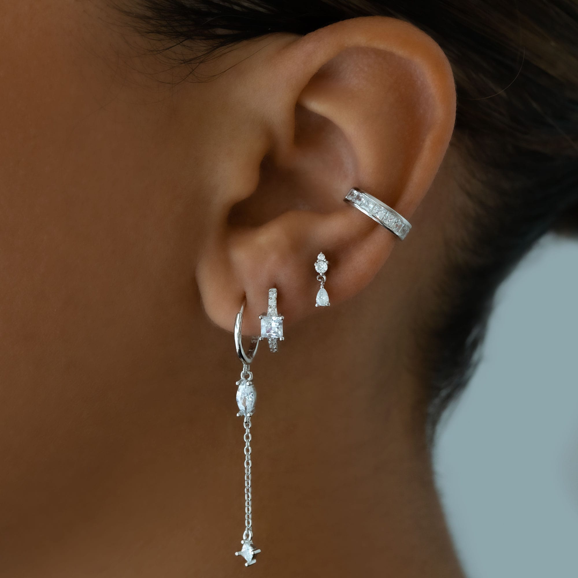 Bohomoon Stainless Steel Lorelai Stud Earrings