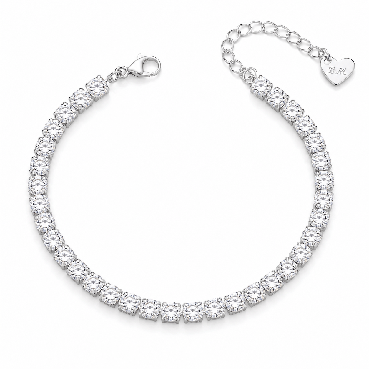 Bohomoon Stainless Steel Louise Tennis Bracelet