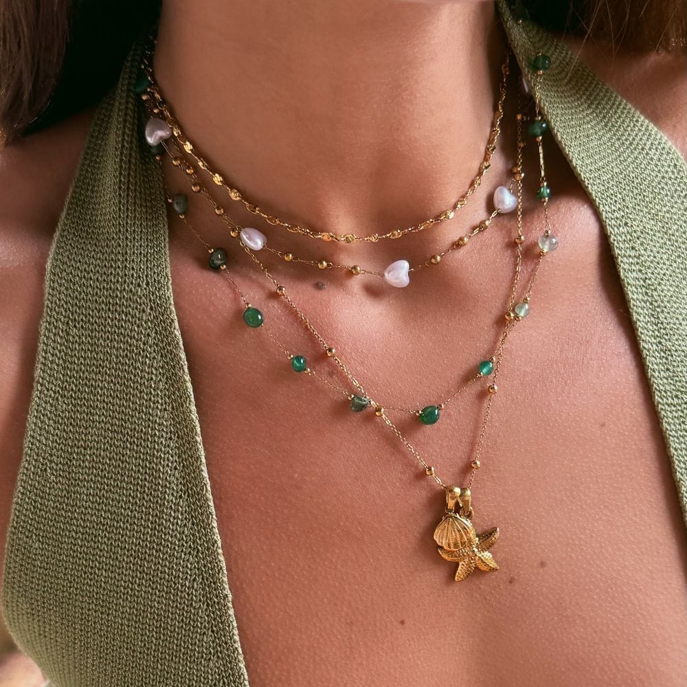 Bohomoon Stainless Steel Love Struck Choker Necklace