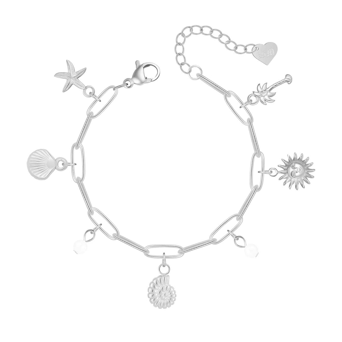 Bohomoon Stainless Steel Marrakesh Charm Bracelet