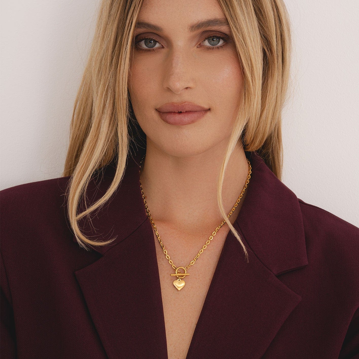 Bohomoon Stainless Steel Matilda TBar Necklace