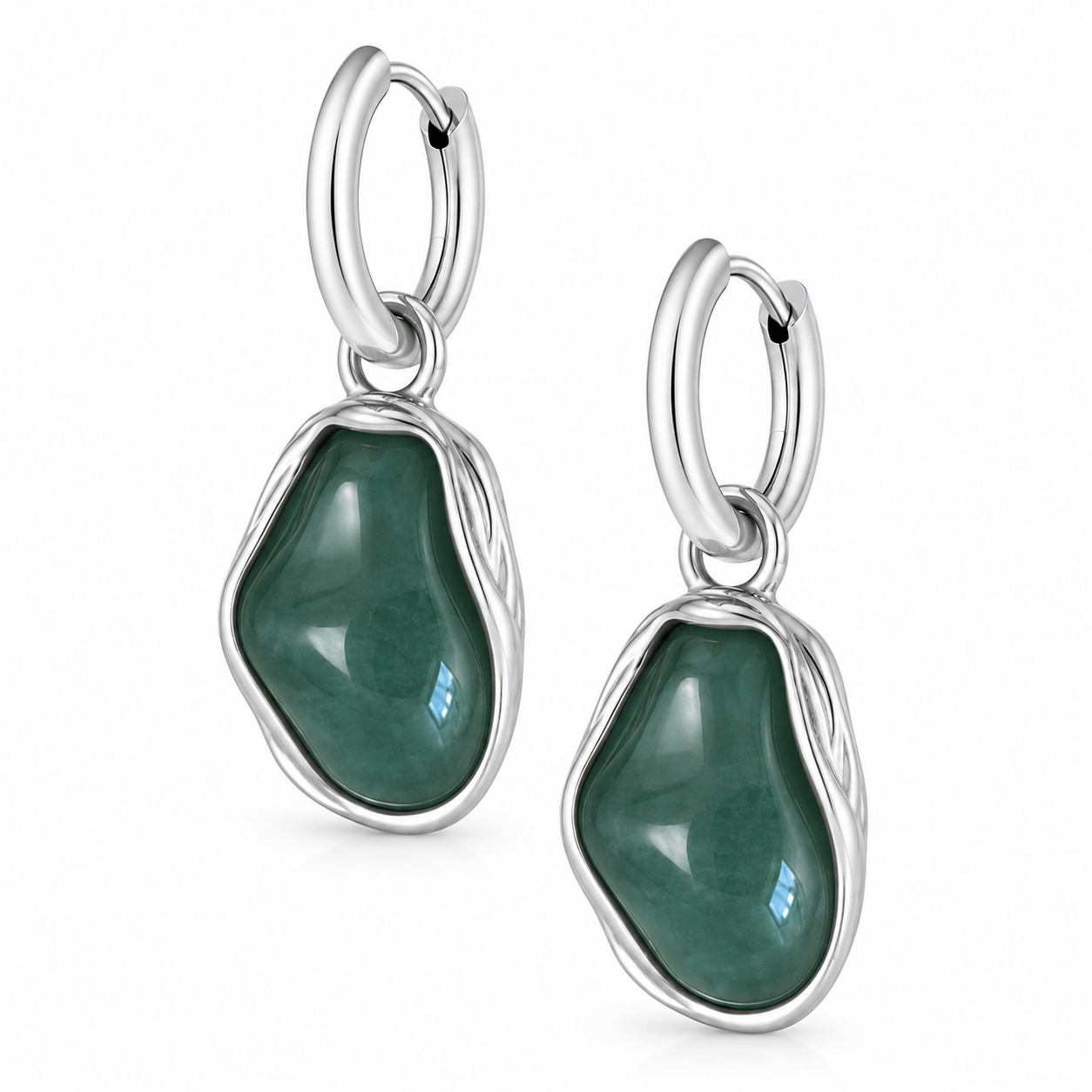 Bohomoon Stainless Steel Melrose Hoop Earrings