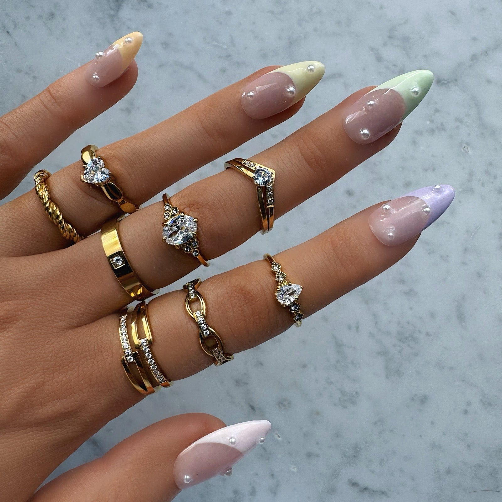 Bohomoon Stainless Steel Merci Ring