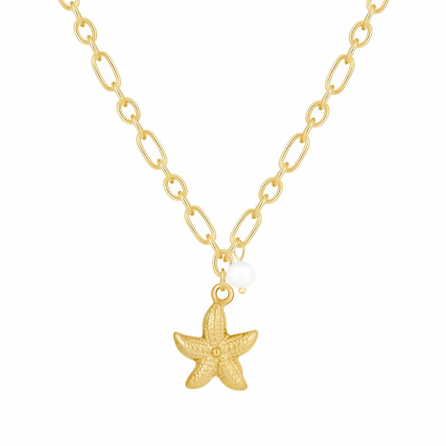 Bohomoon Stainless Steel Mildred Starfish Necklace